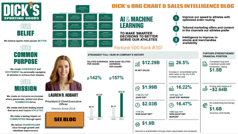 DICK's Org Chart & Sales Intelligence Blog Cover