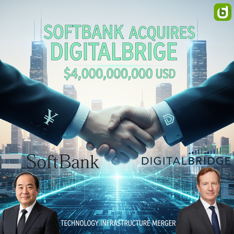 SoftBank Acquires DigitalBridge - Databahn