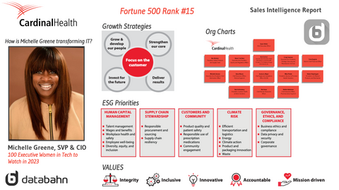 Cardinal Health Org Chart and Sales Intelligence Report cover