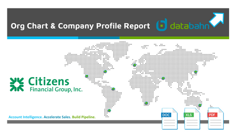 Citizens Financial Group Company Profile cover by databahn