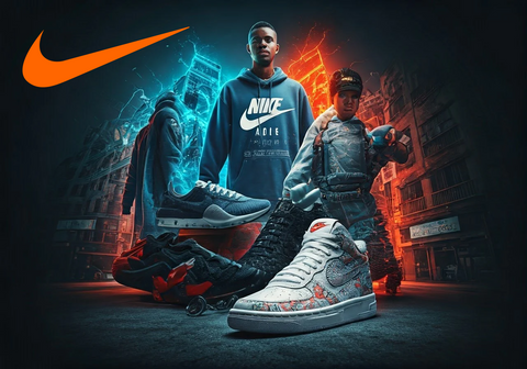 NIKE company profile - brands collage