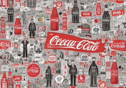 Coca-Cola company profile collage