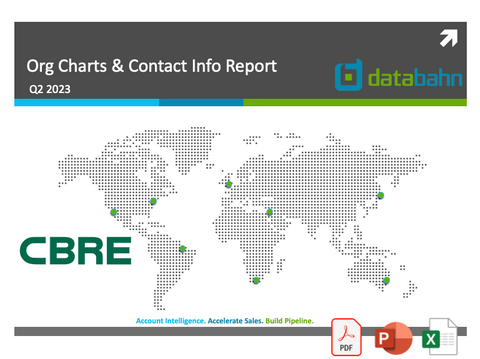 CBRE Org Chart & Contact Info Report cover