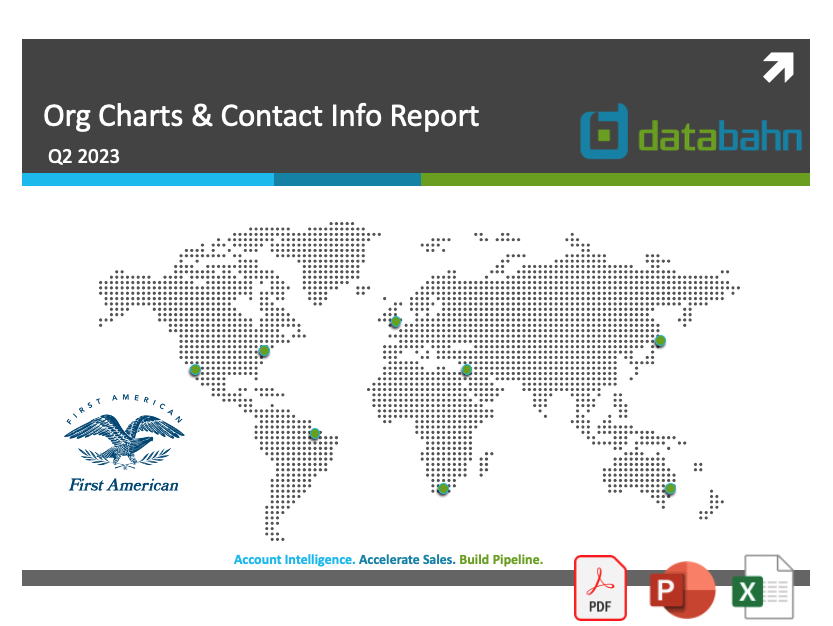 First American Org Chart & Contact Info Report cover page