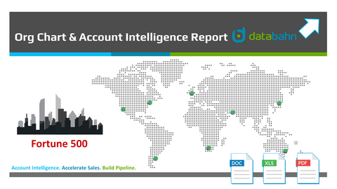 Fortune 500 Org Chart & Deep Dive Account Intelligence Report bundle cover