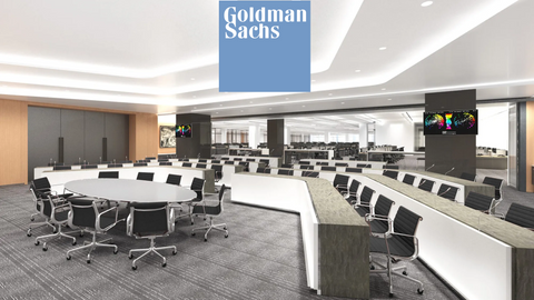 Goldman Sachs Trading Floor