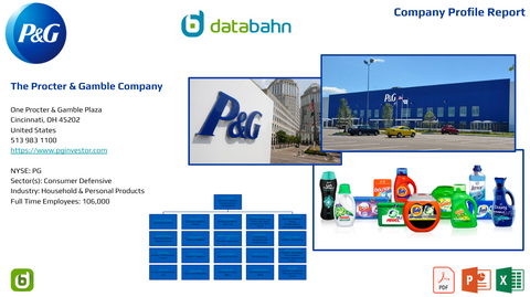 Procter & Gamble Company Profile Report cover by databahn