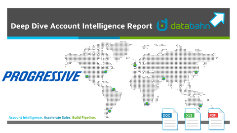 Progressive Insurance deep dive account intelligence report cover