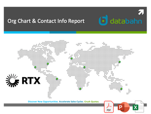 RTX Org Chart & Contact Info report cover