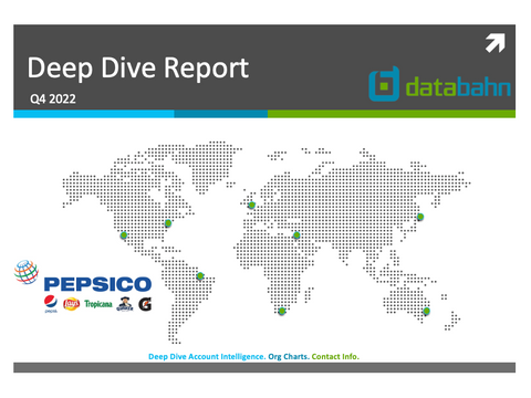 PepsiCo Org Chart & Deep Dive Account Intelligence Report